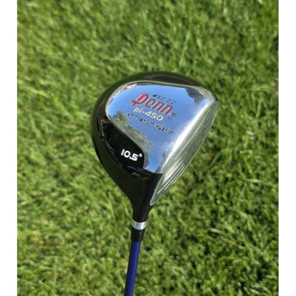 Penn Pi-450 Driver 10.5* 75g SV M Senior Flex Graphite RH 46" HT Titanium + HC